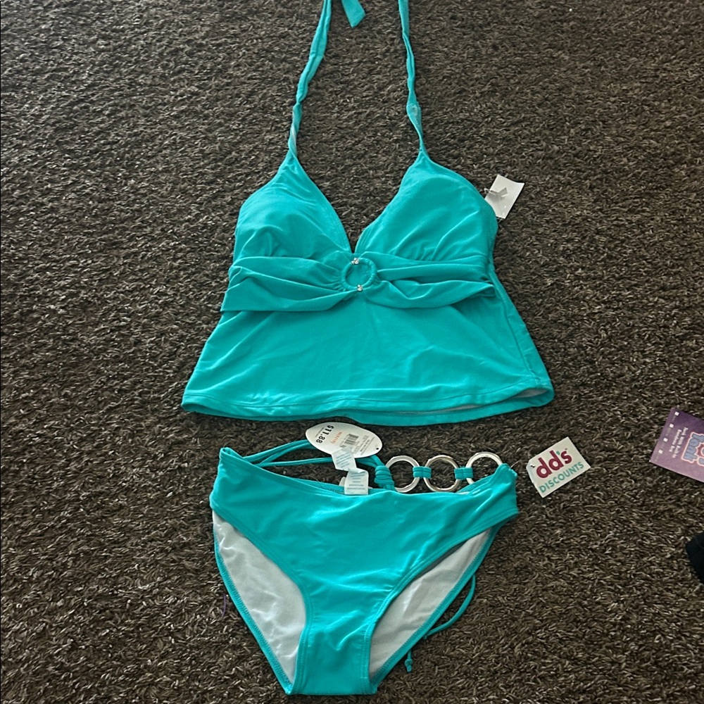 Turquoise Bikini Set